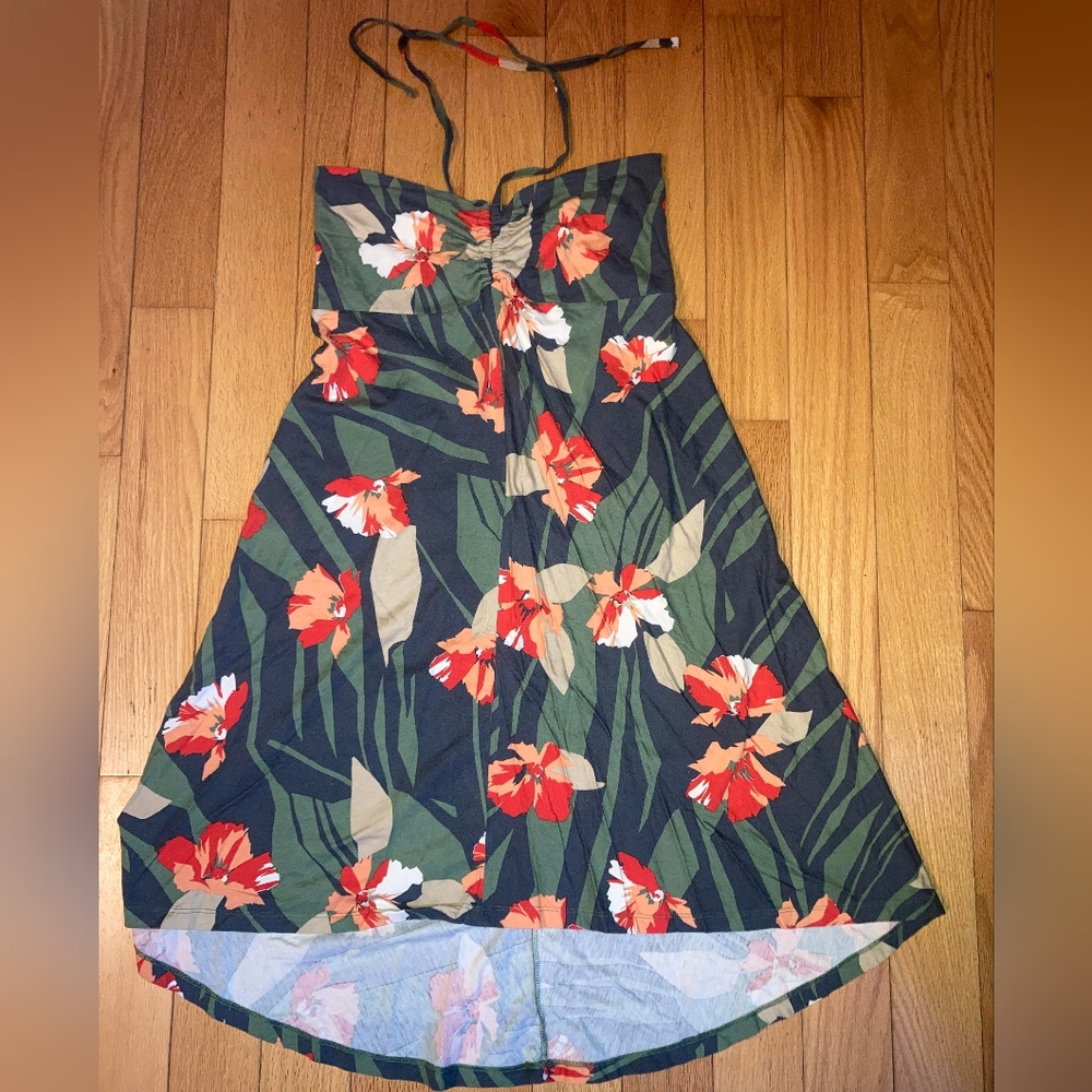 Patagonia Women's Med Floral Halter Tunic Dress